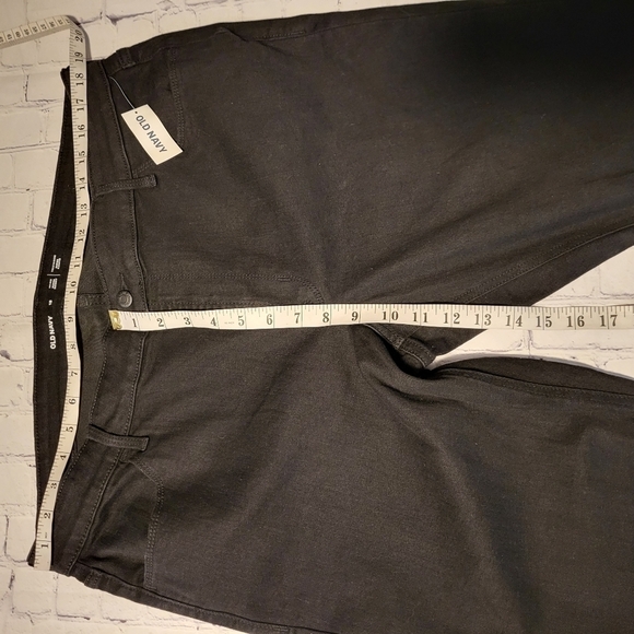 Old Navy Mid Rise Skinny Black Jeans Size 18 - Picture 6 of 9